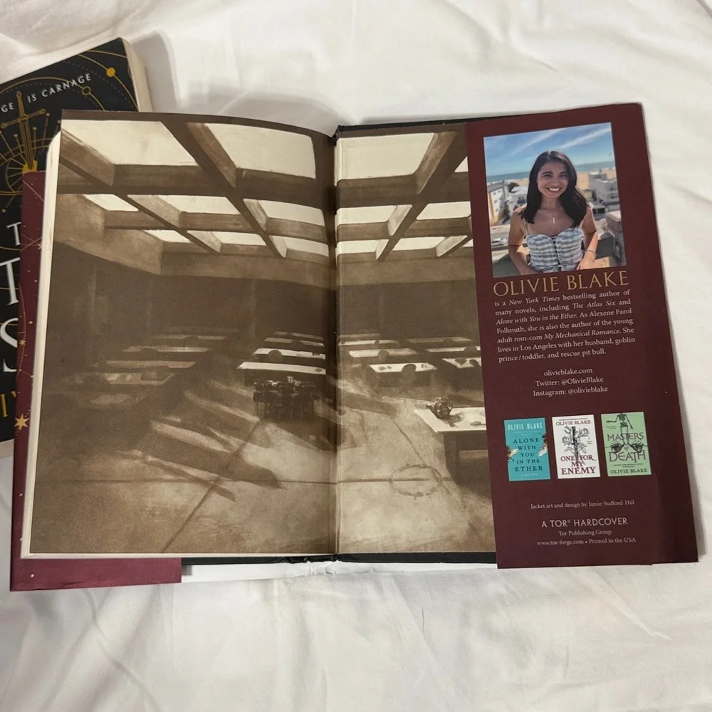 Olivie Blake Books: The Atlas Six, The Atlas Complex First, & One For My Enemy - Picture 14 of 16